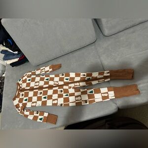 Little Sleepies Christmas Checks Zippy Pajamas